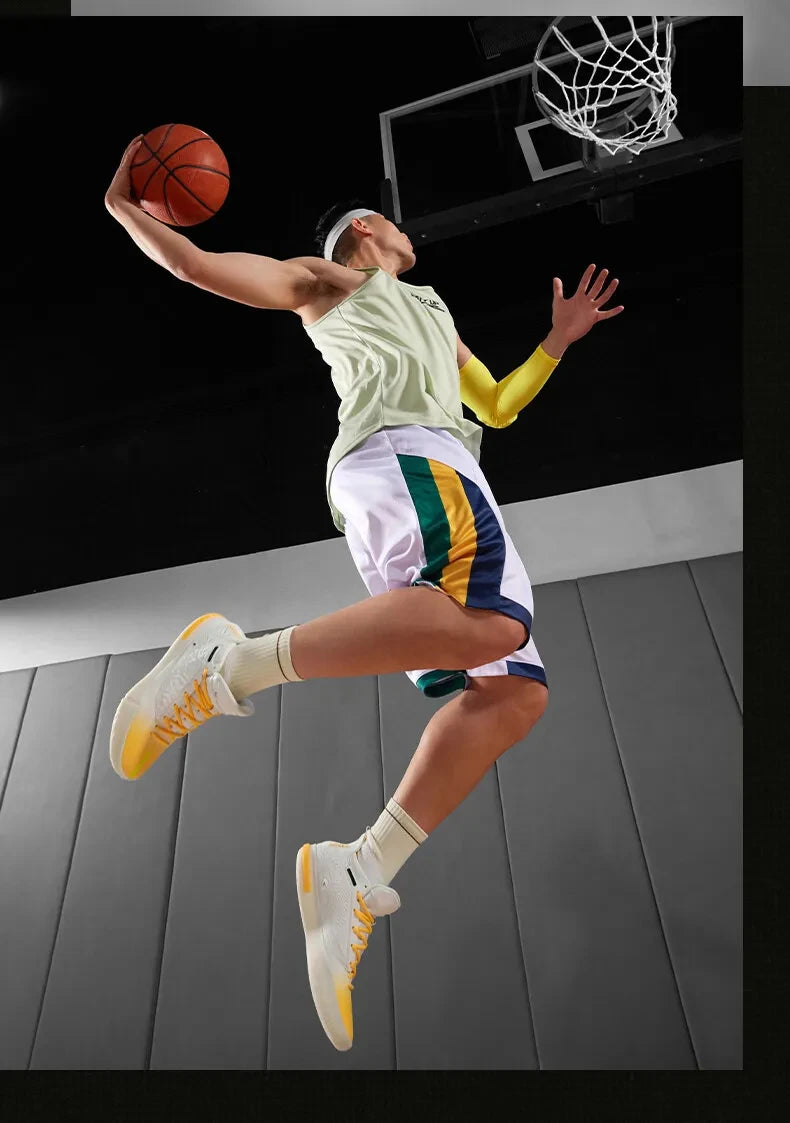 361 Degrees Joker 1 GT PE Men Basketball Shoes Trendy Leather Lightweight Shock-Absorbing Wear-resistant Male Sneakers 672511116