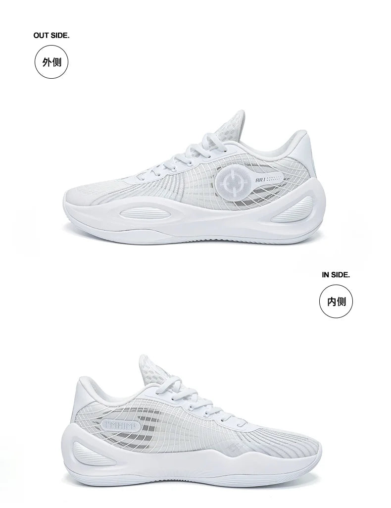RIGORER AR1 Austin Rivers Basketball Shoes Men Low top Wear-resistant Non-slip Professional Actual Combat Cushion Sport Sneakers