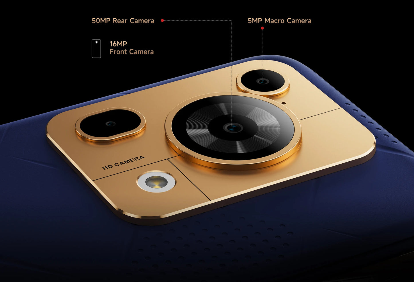 Fossibot F112 PRO 5G Rugged Smartphone 6.88" HD+ 7150mAh 24GB(8+16) 256GB Mobile Phone 50MP Environmentally Friendly Cellphone