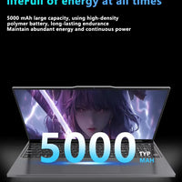 15.6" Ultra Slim Intel Core i7 6500U Laptop Computer Windows 11 16GB DDR4 1TB SSD Notebook PC Fingerprint Unlock Gaming Laptops