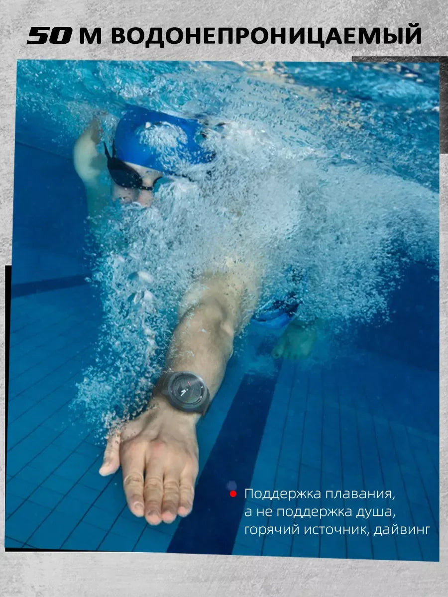 NORTH EDGE Mars3 Men's Military Watch Digital Carbon Fiber Case For Man Waterproof 50M Sports Watches World Time