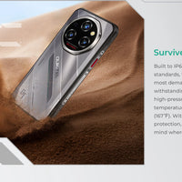 Oukitel WP62 5G Rugged Smartphone 48GB(16+32) +512GB, 6.6" FHD+ 108MP Camera Mobile Phone, 11000mAh 33W, Android 15 Cellphone