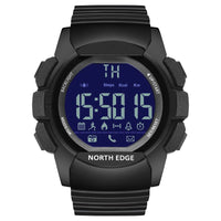 Men's Watch Military Water Resistant 100M NORTH EDGE Sport Watch Army Led Digital Wrist Stopwatches For Male For IOS Android