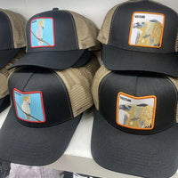 2025 New Design Animal Baseball Cap Good Quality Embroidery Fish Bird Turtle Visor Hats Sun Protection Mesh Hats