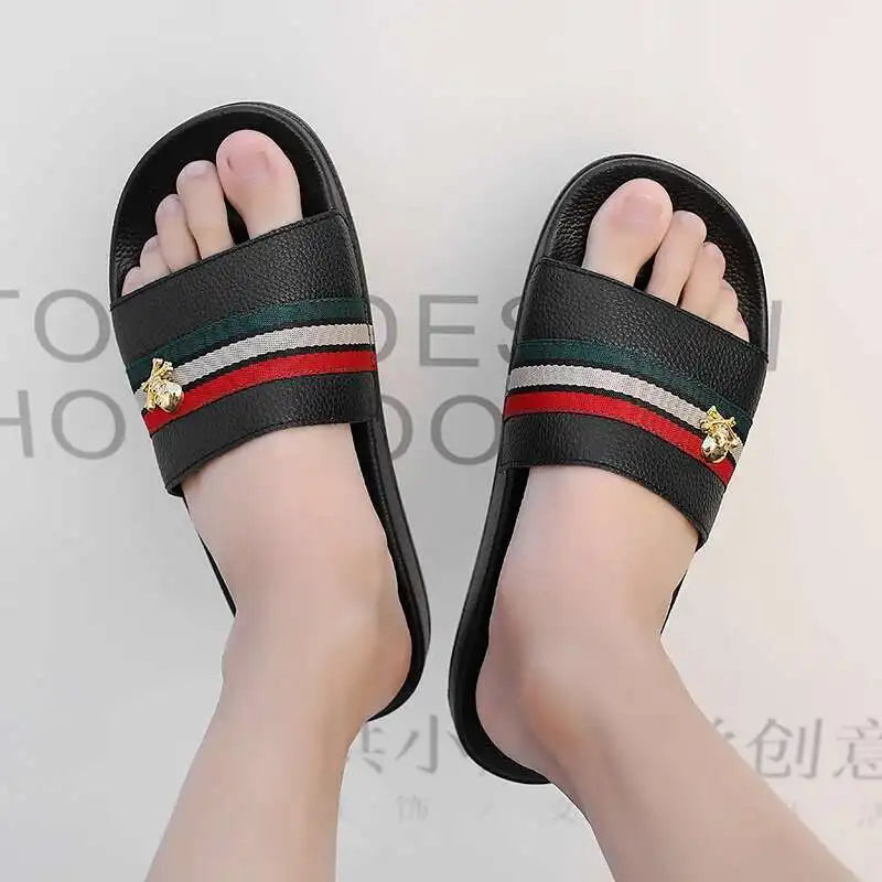 QZHSMY Shoes Men Summer New Men Casual Sports Slippers For Men Wear EVA Soft-Soled Indoor Sandals Male Flip-Flops Fast Shipping