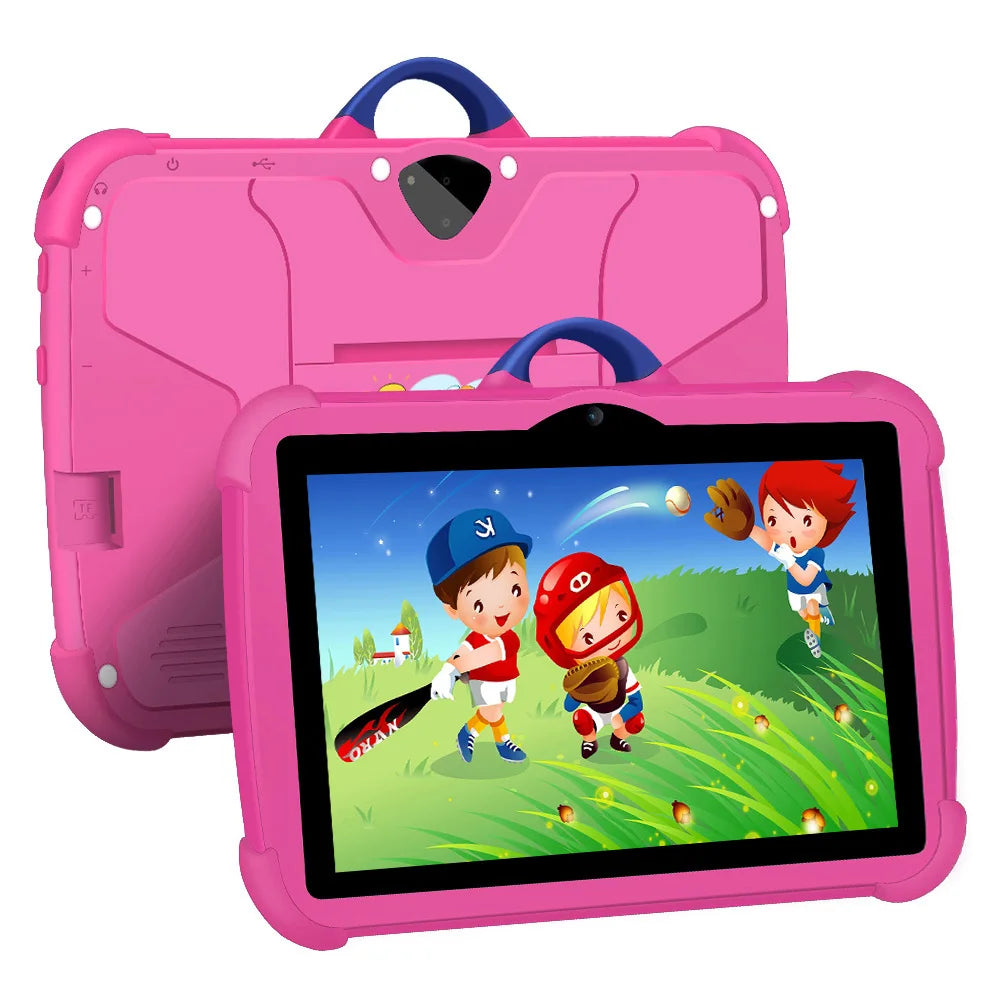 New Google Kids Tablets 7 Inch 5G WiFi Tablet Pc Quad Core 4GB RAM 64GB ROM Cheap for Children Gift Educational Learning 4000mAh