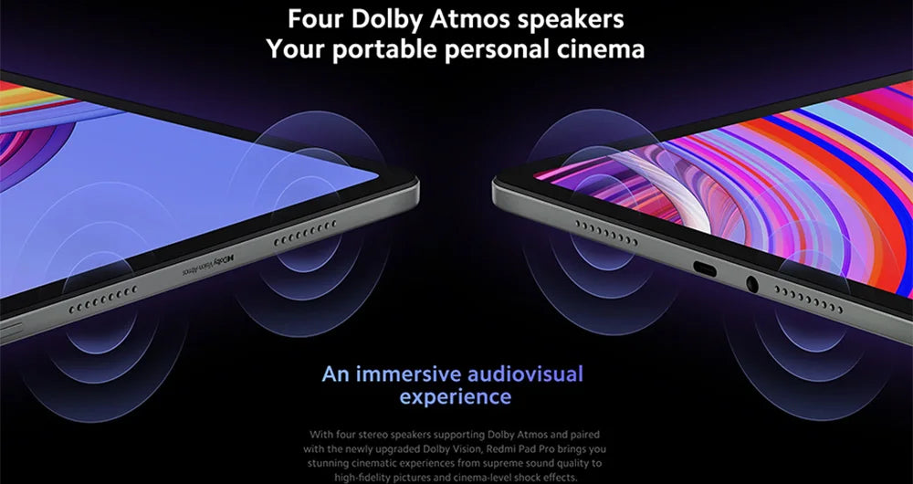 Xiaomi Redmi Pad Pro Tablet Global Version 128GB/256GB Snapdragon 7S Gen 2 octa Core 12.1 ''display 120Hz 10000mAh battery