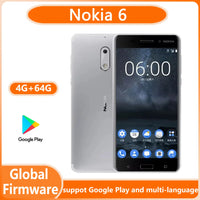 Nokia 6 4G Smartphone Full Screen Dual SIM 4+64G Phone Nokia 6 Cheap Phone Used Phone