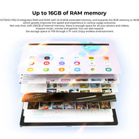 [Clearance Sale] HOTWAV Pad 8 Tablet 10.4'' 2K Large Display 7.7mm Pad 8GB 256GB 7500mAh Massive Battery Android 13 Tablet PC