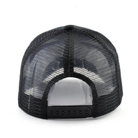 Fashion Trucker Caps With Embroidery Animals Patch Four Seasons Snapback Baseball Cap For Men Women Adjustable Visor Hat