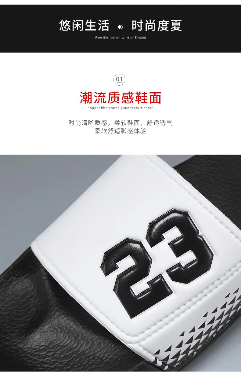 Men New Slippers Beach Summer Sandals Lightweight Non Slip Home Flip Flops Men Fashion Shoes EVA Design Slides Outdoor Orginal