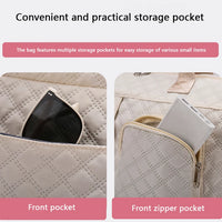 Durable Nylon Travel Duffle Bag, Portable Sports Gym Bag for Overnight Trips Shoulder Duffel Training Bag, Spacious Argyle