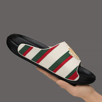 YRZL Men's Slippers Lightweight Non Slip EVA Slides Big Size Summer Beach Shoes Comfortable Fashion Thick Sole Sandals for Men