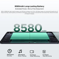 Global Version DOOGEE U11 Pro Android 15 Tablet PC 11 inch Ultra-clear 90Hz Display 30GB(6 + 24) 256GB 8580mAh Battery Tablet