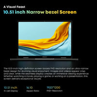 CHUWI MiniBook X Laptop Tablet 2 In 1 Intel N150 CPU 10.51" FHD IPS Screen 12GB LPDDR5 512G SSD Windows 11 Notebook 1200*1920