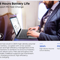 CHUWI FreeBook Laptop i3-1215U / N150 Processor 13.5" IPS Screen 2 In 1 Laptop Tablet PC 12GB RAM 512GB SSD Support Stylus