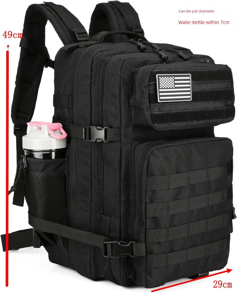 Outdoor 3P Tactical Backpack Multi-Functional with Kettle Bag Large Capacity Outdoor Camping Waterproof Sport Climbing Backpack