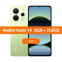 Xiaomi Redmi Note 14 Global Version MediaTek Helio G99-Ultra 108MP AI Camera 6.67" AMOLED 120Hz Display 5500mAh