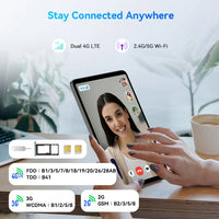 HEADWOLF FPad5/Pro Android 14 tablet 8.4 inch Max 16GB Ram 128GB/256GB ROM UFS2.1 Octa-core G99 Tablet PC Support WideVine L1