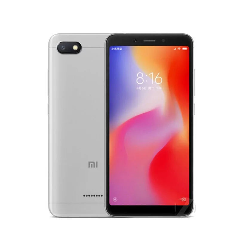 Xiaomi Redmi 6A Smartphone 5.45'' Full Screen AI Face Helio A22 Processor google play used phone