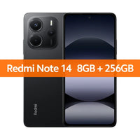 Xiaomi Redmi Note 14 Global Version MediaTek Helio G99-Ultra 108MP AI Camera 6.67" AMOLED 120Hz Display 5500mAh