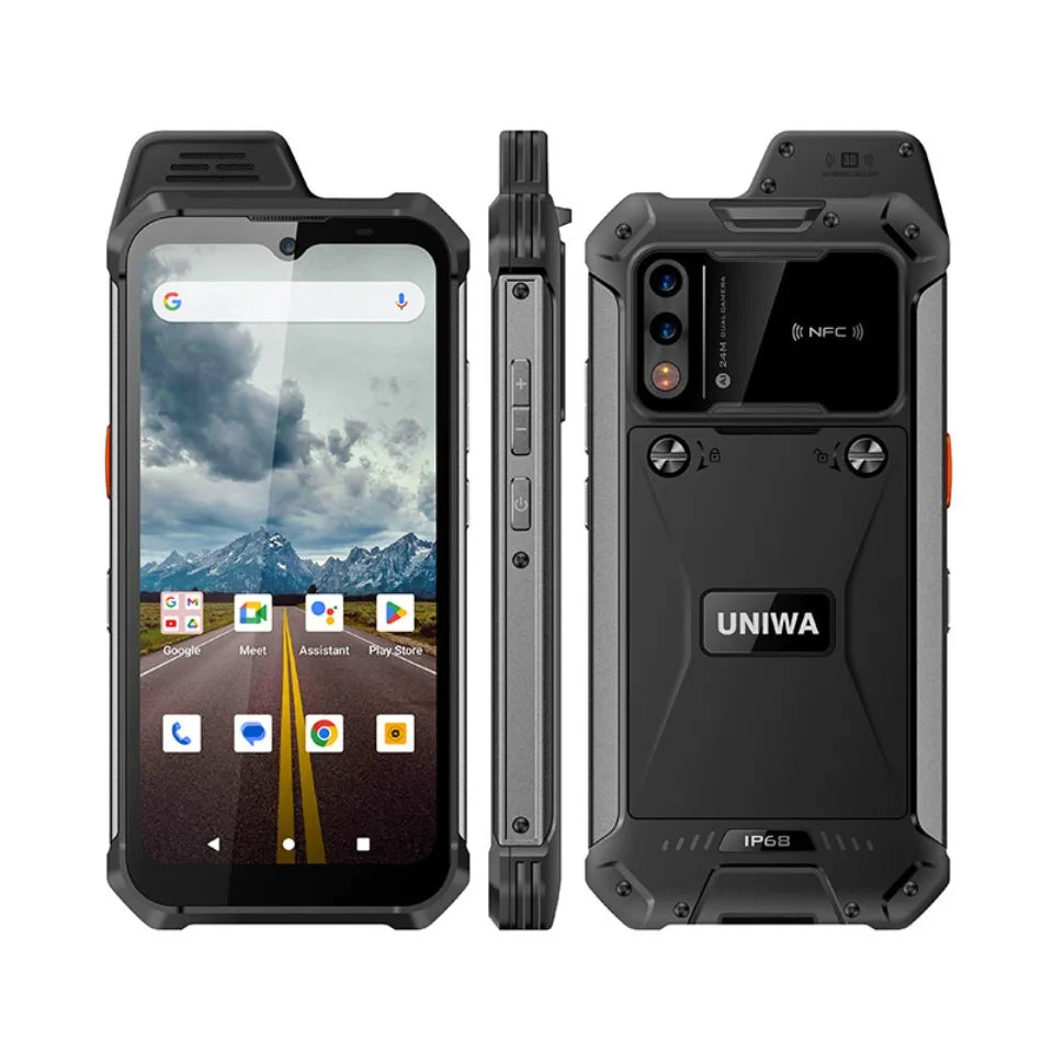 UNIWA W999 ATEX Explosion Rugged Smartphone Waterproof Walkie Talkie Helio G99 8GB+128GB 6.3“ FHD 4400mAh  Andriod 13 Cell Phone
