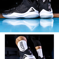 PEAK Lou Williams Basketball Shoes Men Cushion Zapatillas Durable Non-slip Outsole Outdoor Training Sport Sneakers Plus Size