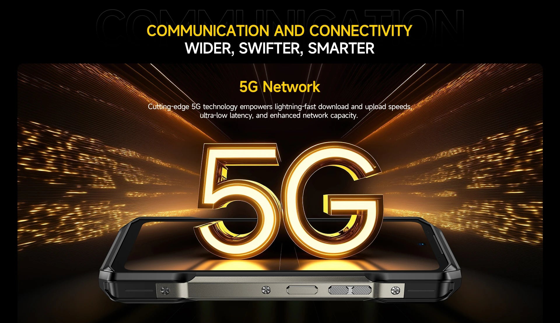 Ulefone Armor 27 Pro 5G Rugged Phone 10600mAh Smartphone 50MP Camera 64MP Night Android 14 Up to 24GB+256GB NFC Waterproof Phone