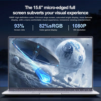 15.6"Laptop Intel Celeron N5095 notebook gamer 32GB RAM 2TB SSD Office Study PC Computer Windows 11 1920*1080 Resolution