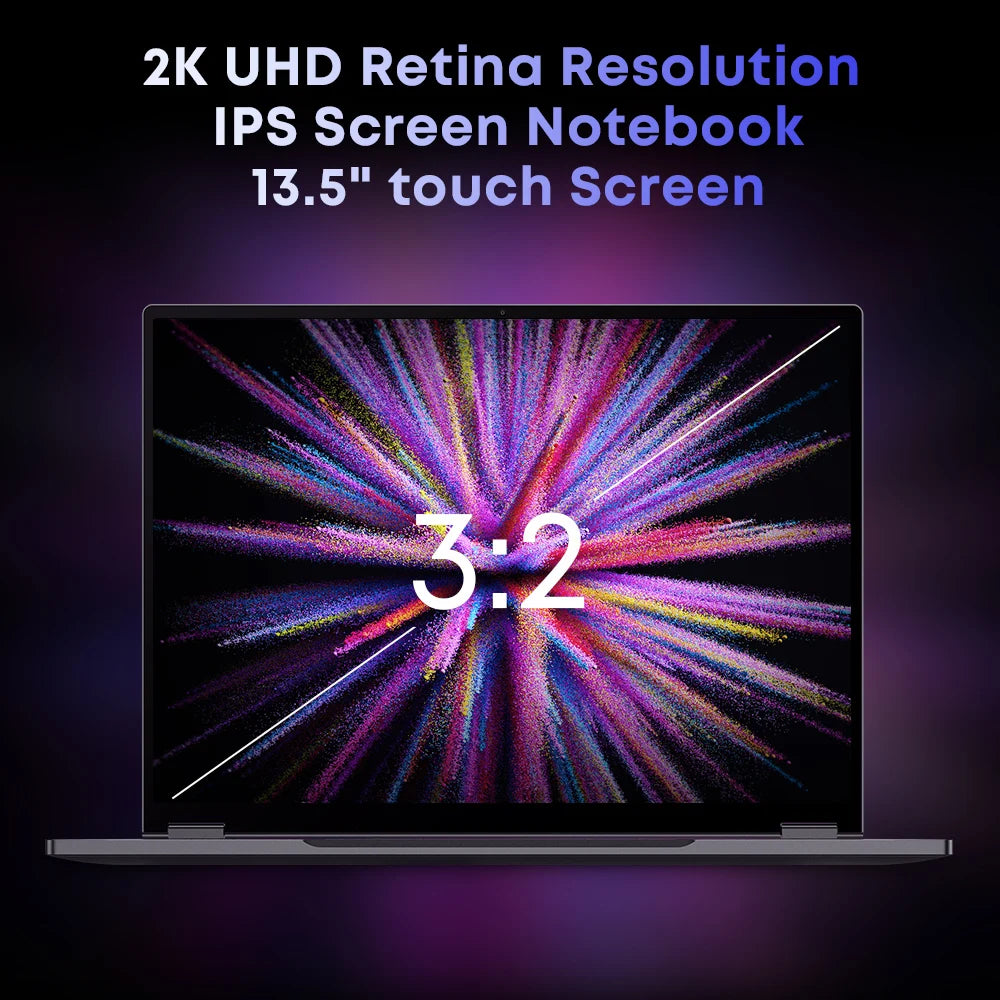 CHUWI FreeBook Laptop i3-1215U / N150 Processor 13.5" IPS Screen 2 In 1 Laptop Tablet PC 12GB RAM 512GB SSD Support Stylus