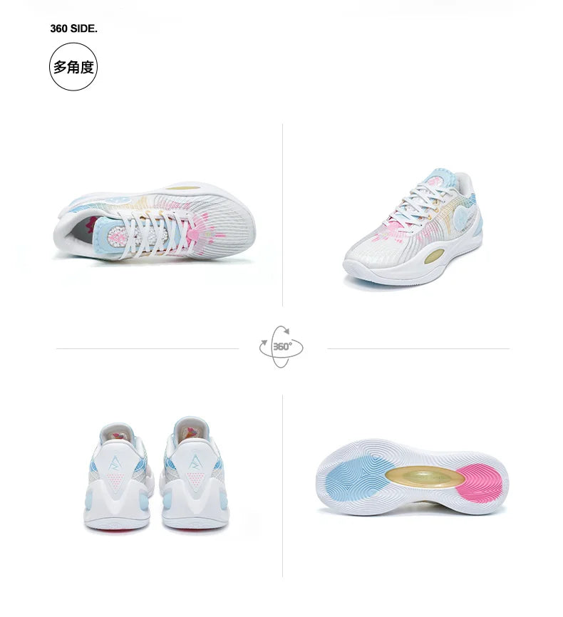 RIGORER AR1 Austin Rivers Basketball Shoes Men Low top Wear-resistant Non-slip Professional Actual Combat Cushion Sport Sneakers