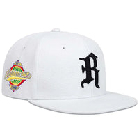 Gothic Letter R Embroidery Hip-hop Hats Spring and Autumn Outdoor Adjustable Casual Baseball Caps Sunscreen Hat
