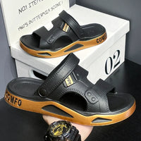 Summer Eva Sandals for Men Fashion Slippers Indoor Lightweight Soft Anti-slip Flats Men's Sandals Outdoor Beach Open-toe Sandals