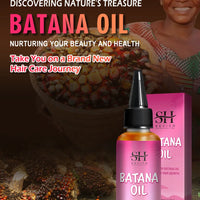100% Pure Batana Oil From Honduras Natural Batana Butter For Hair Growth Alopecia Areata Hair Loss Treatment For Men & Women