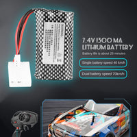 1:10 70km/H Remote Control Car 4wd High Speed Drift 2.4g Rc Car Shock Absorber Anti-Collision Rc Toys Christmas Gift