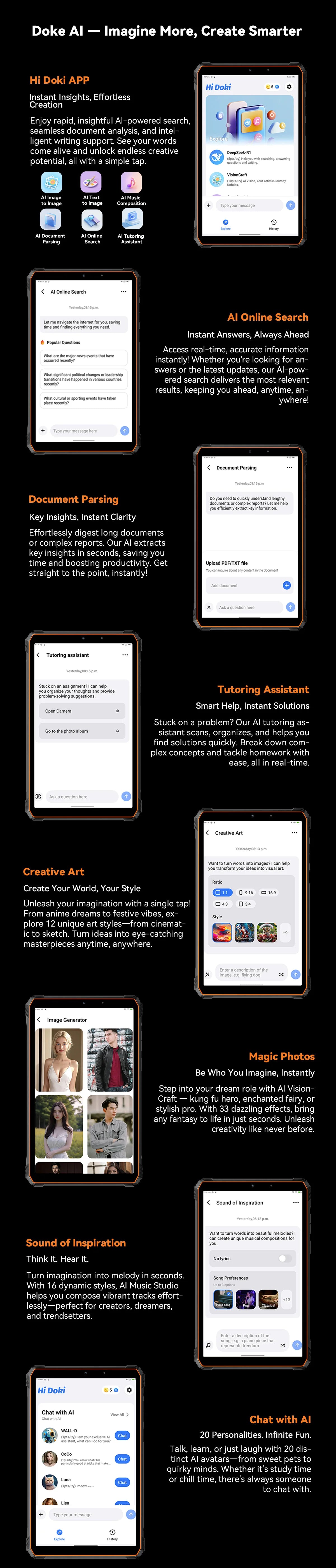 Blackview Active 5 [No EU Charger] 24(8+16)GB+128GB 8.68'' IPS Rugged Tablet 6600mAh Tablet Android 15 90Hz Doke AI 16MP+13MP NFC Fingerprint