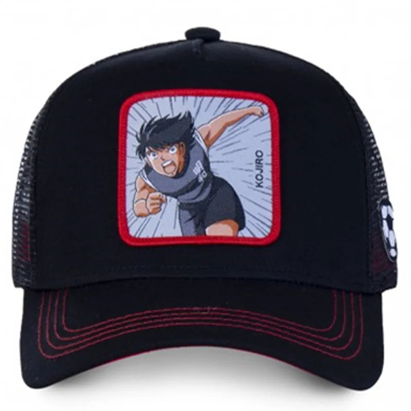 High Quality Tsubasa All Styles Anime Cartoon Snapback Cotton Baseball Cap Men Women Hip Hop Dad Mesh Trucker Hat Dropshipping