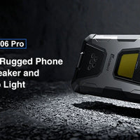 FOSSiBOT F106 PRO 4G Rugged Smartphone Android 14 15GB(8+7GB Extended) 256GB ROM 12000mAh 48MP 30W 6.58 Inch FHD+ Cellphone NFC