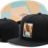 Snapback Hats for Men Hip Hop Style Hats Solid Baseball Hats Adjustable Snapback Cap Flat Brim Baseball Caps
