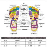 New Feet Massage Slippers Foot Reflexology Acupuncture Therapy Massager Walk Stone Shoes Acupuncture Cobblestone Massager