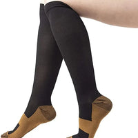 Compression Socks Men Running Cycling Sports Socks Basketball Football Golf Long Socks Varicose Veins Edema Circulation Medical