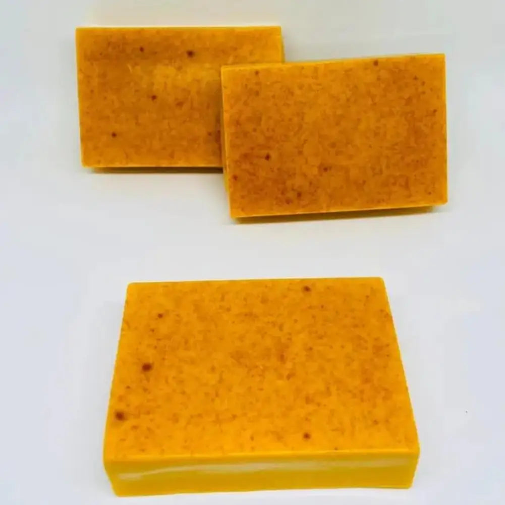 100g Turmeric Hand Made Soap, Lemon Kojic Acid Soap, Shower and Facial Soap  Deep Cleaning For Face Body Skin Care