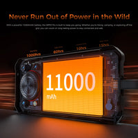 【NEW】OUKITEL WP53 PRO Rugged Phone, 24GB+256GB 11000mAh Android 15 6.52" NFC 50MP Cell Phone