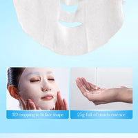 5pcs SADOER 8D Hyaluronic Acid Face Mask Anti Wrinkle Facial Moisturizing Nourishing Firming Hydrating Facial Mask Skin Care