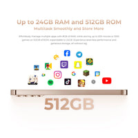 【World Premiere】OUKITEL P1 PRO 6.7-inch FHD+ AMOLED 120Hz, 5150mAh Battery, 8.2mm Ultra-thin Smartphone 8GB+512GB, Android 15