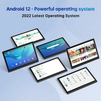 Global Version 14 Inch 1920x1080 IPS Big Screen Tablet PC 5+13MP Camera 12+256GB Deca-Core планшет 2 IN 1 Tablets Android Laptop