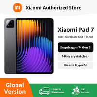Global Version Xiaomi Pad 7 Snapdragon 7+ Gen 3 Octa-core CPU Tablet 8850mAh 13MP Camera 11.2" 3.2K Display 144Hz