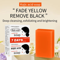 5Pack Kojic Acid Soap Rich in Lemon Kojic Acid for Rough Skin Vitamin C & Papaya Extract Included Dull Skin Improvement