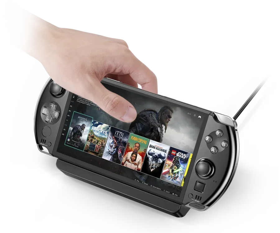 GPD 2025 WIN 4 32GB Memory RAM 1TB 2TB Hard Disk AMD 8840U HX370 Processor Handheld Gaming Portable Laptop Touch Screen Mini PC