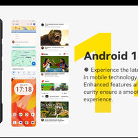 CUBOT KINGKONG X, Rugged Smartphone 5G, 32GB RAM(16GB+16GB), 256/512GB ROM, 10200mAh, 6.583-Inch 120Hz Screen, NFC,WiFi 6, 100MP